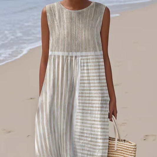 Vestido de verano cómodo sin mangas